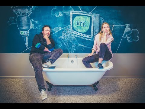 Dorianne in bad met Sander Gillis