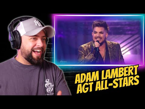 Vocalist Reacts to Adam Lambert - Chandelier (Sia) | America's Got Talent: All-Stars