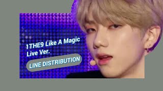 Download lagu 1THE9 Like A Magic Live Ver. LINE DISTRIBUTION mp3