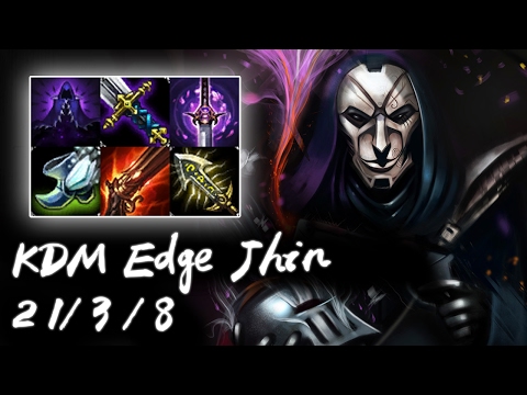 KDM Edge Jhin vs Varus | Korea High Elo Replays