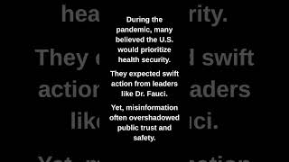 During the pandemic, many believed the U.S. would prioritize health security.
