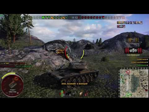 World of Tanks PS4 (console) T54E1 9 Kills ACE 5,681 Damage