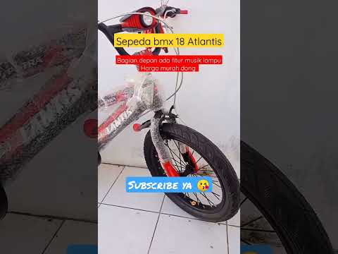 Install BMX Bike 18 Atlantis Music Lights #bike #kidsbike #shorts #viralshorts