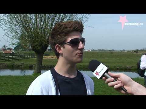 Interview Josh Dubovie (United Kingdom - Eurovision in Concert 2010) Deel 1 van 2.mpg