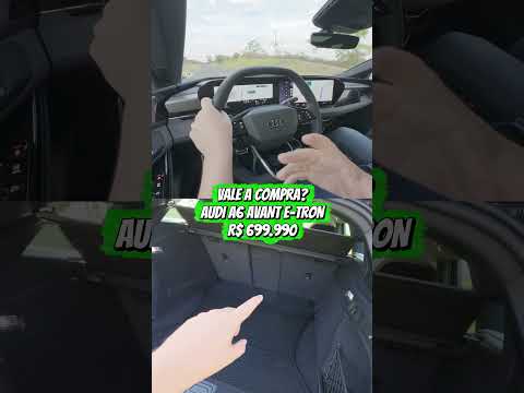 VALE A COMPRA? Testei o ronco dinâmico e os retrovisores do A6 Avant e-tron! 🚗✨