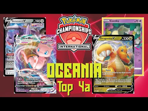 Mew VMAX vs Lost Box Dragonite - Pokemon TCG Oceania Internationals TOP 4a