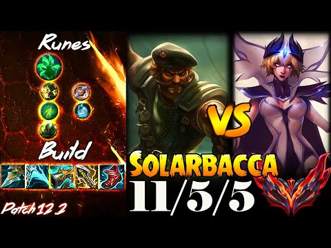 [ Solarbacca ] Gangplank vs Leblanc Mid -  Season 12 - Grandmaster
