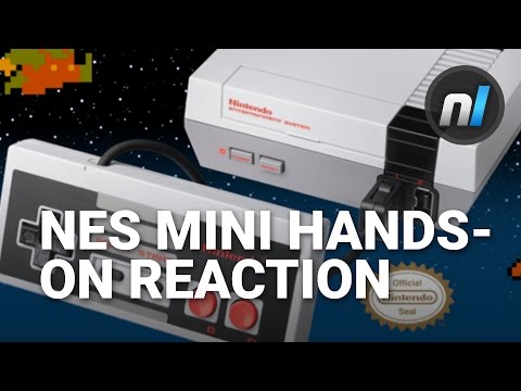 Mini NES Classic Edition Hands-On Reaction | Nintendo Classic Mini NES Gameplay
