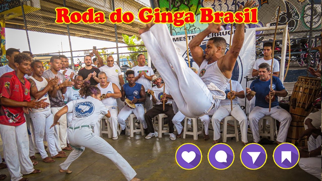 Roda Trimestral Ginga Brasil | 2 Parte  #capoeira