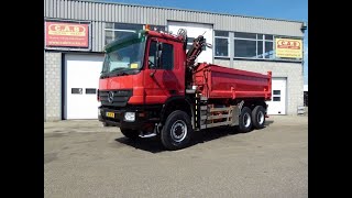 Mercedes-Benz 3336 AK 6x6 CRANE TIRRE 131 - 3 IDENTICAL TRUCKS - Low mileage - dump truck for sale - Image 4 | Autoline PH Mercedes-Benz 3336 AK 6x6 CRANE TIRRE 131 - 3 IDENTICAL TRUCKS - Low mileage - dump truck | Image 4 - Autoline