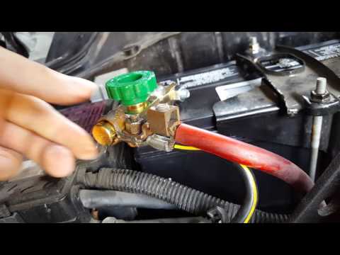 12 volt battery disconnect kill switch