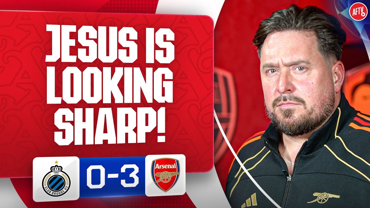 Jesus Is Looking Sharp! (Marty) | Club Brugge 0-3 Arsenal