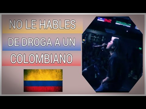 NO LE HABLES DE DROGA A UN COLOMBIANO - BATALLA DE RAP