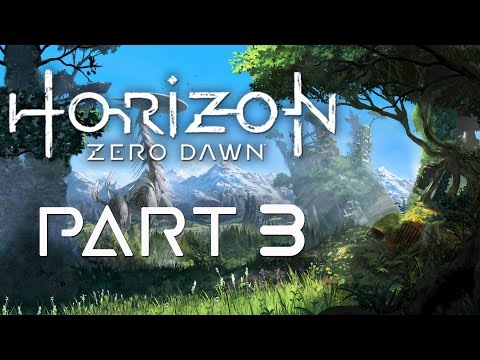 Let's play Horizon Zero Dawn German - part 3: Erkundung des Beckens