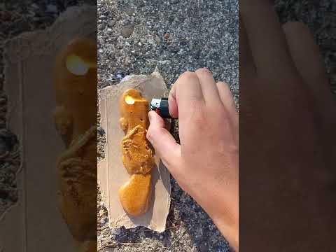 Potassium Nitrate/Sugar Rocket Fuel Test #2