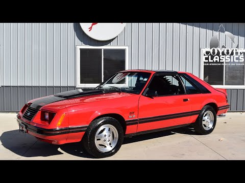 1 Owner!! 1983 Mustang GT Fox Body Review & Test- Drive