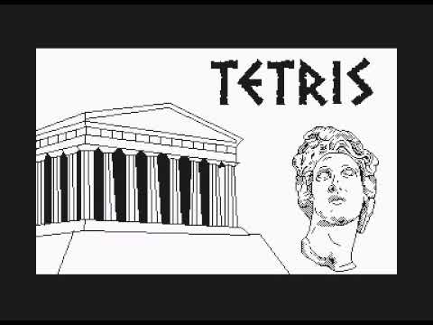 Commodore 64 =+ Greek themed Tetris
