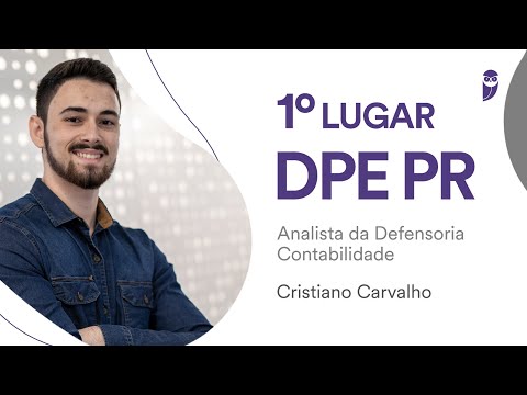 DPE PR Competition: meet Cristiano Carvalho, 1st place for Public Defender Analyst - Accounting!