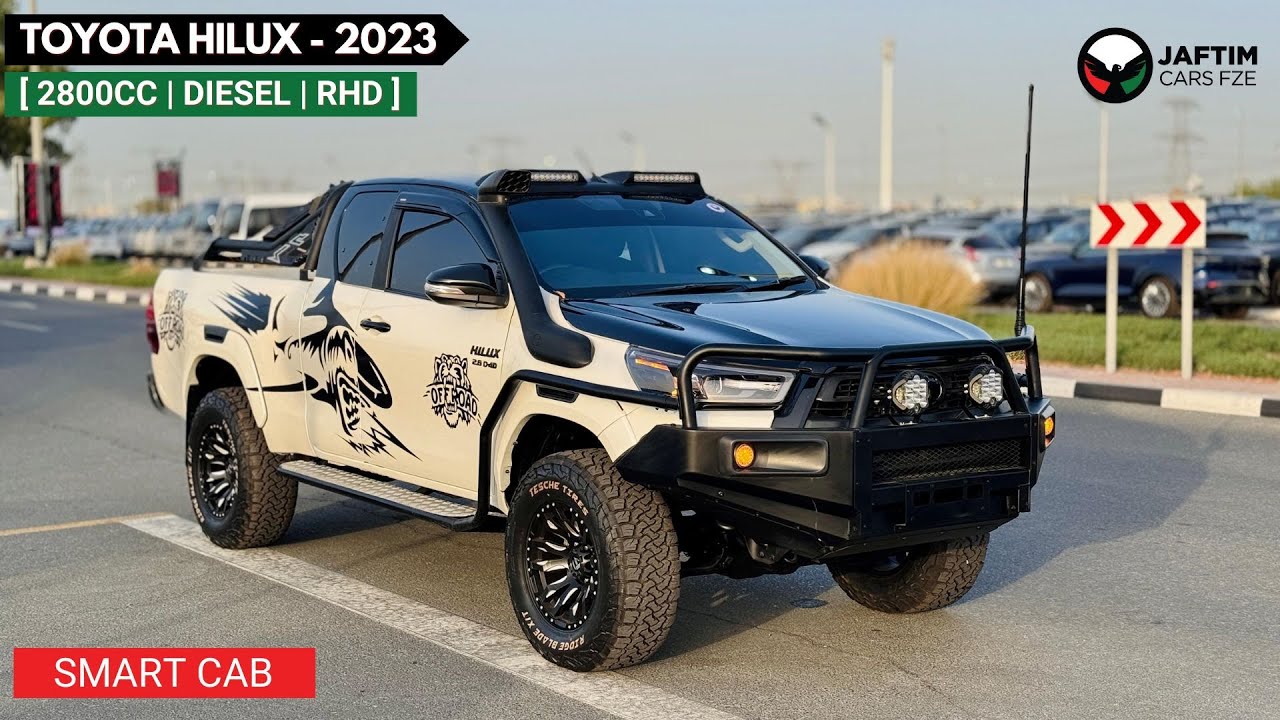 Toyota Hilux SMART CAB | PREMIUM BULL BAR WITH LED FOCUSED LIGHTS | 2.8L DIESEL ENGINE | 2023 video