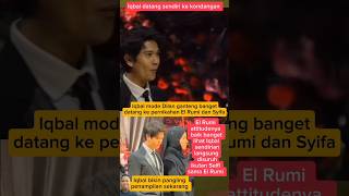 Download lagu Iqbal mode Dilan ganteng banget saat datang dipernikanya El Rumi dan Syifa hadju#short#video# mp3