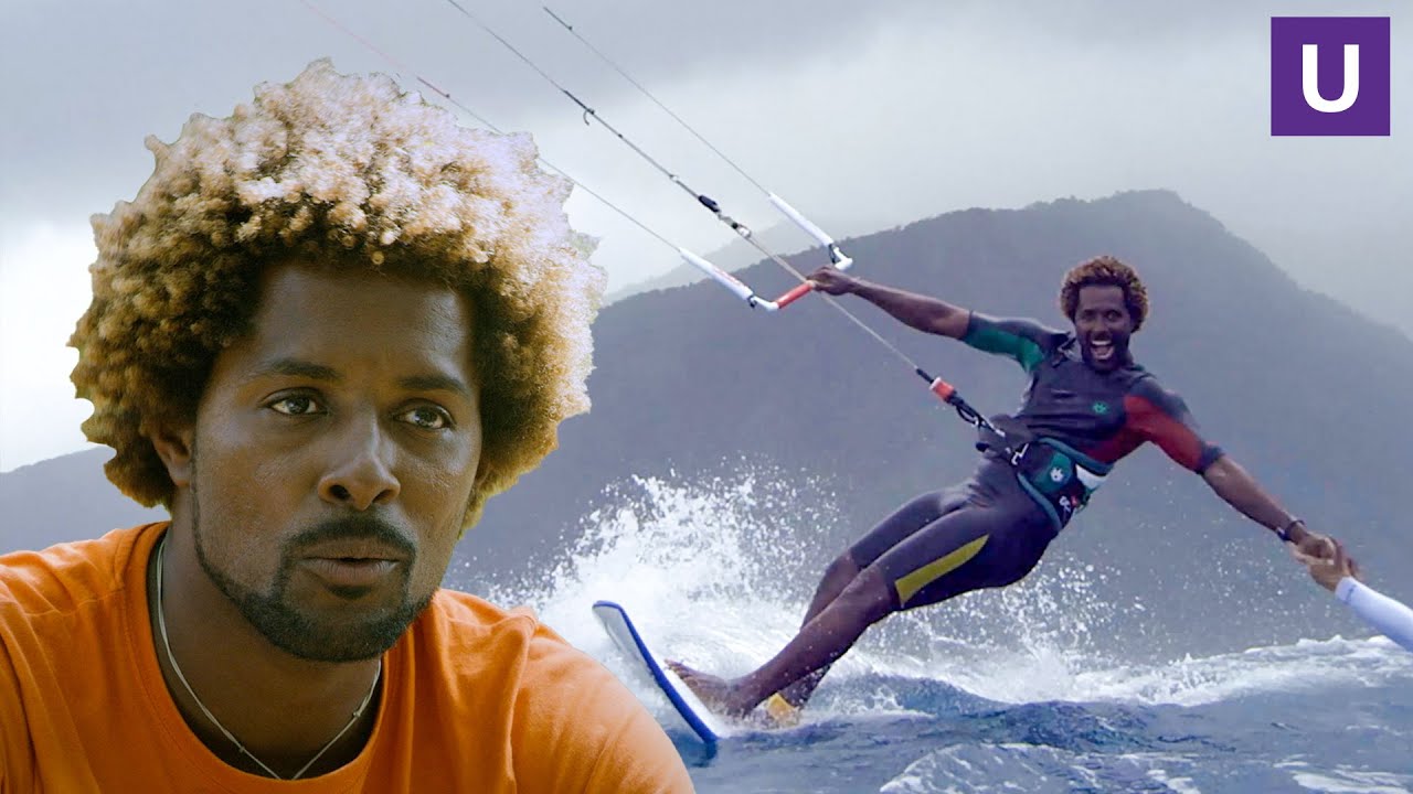 Mitu Monteiro Kitesurfing 12 Volcanic Islands in Cape Verde Completely Solo