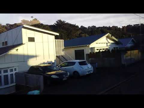 Riding on the Wellington Airport flyer bus from July 2019