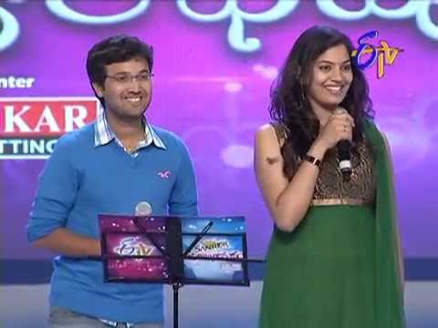 Swarabhishekam - Sri Krishna, Geeta Madhuri Performance - Aura Ammaka Chella Song - 31st August 2014