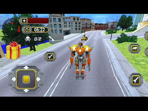 US Army Tank Transform Robot Games * Android Gameplay