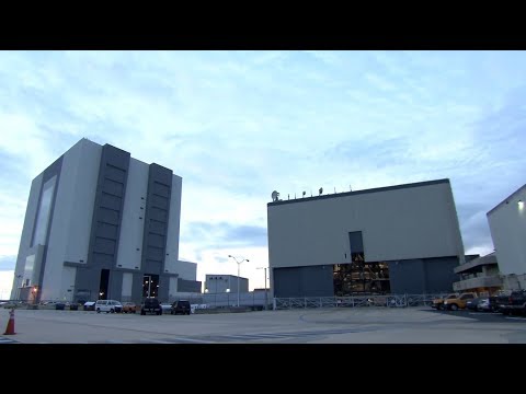Space Shuttle Hanger Demolition