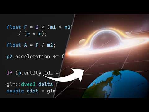 Simulating a black hole in C++!