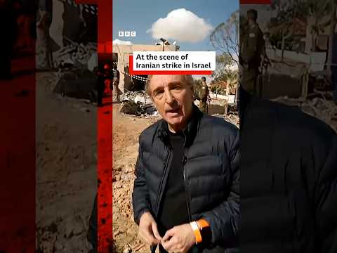 Iranian missiles injure more than 180 in towns near Israeli nuclear site. #Israel #Iran #BBCNews