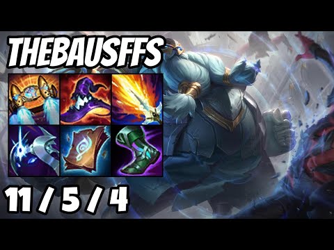 Thebausffs Secret Account Gragas Top vs Gnar 17/10/2024
