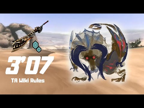[MHRise | PC] Apex Diablos LS/太刀 Solo TA Wiki Rules 3'07'81