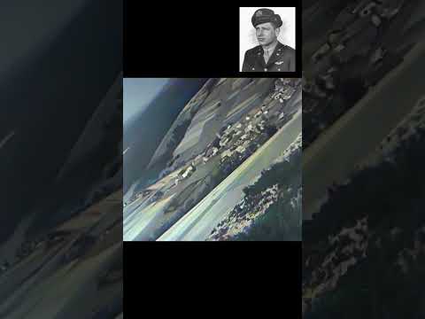 WW2, 1944: Bf 109 takes fire from a P-51 Mustang | 4k, 60fps, Colorized, Sound Design, AI Enhanced