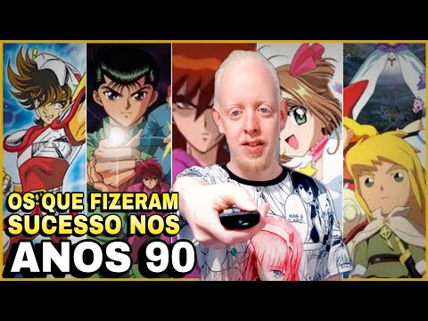 Os ANIMES Que Fizeram Sucesso na TV Aberta Nos Anos 90