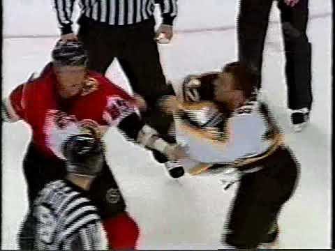 PJ Stock Vs Chris Neil 01.17.02