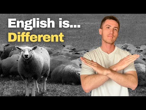 學習英語與學習其他語言不同 (Learning English is Not Like Learning Other Languages)