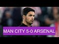 Manchester City 5-0 Arsenal | PL 21/22