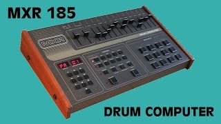 Video thumbnail for MXR 185 Vintage Drum Machine 1983 | HD DEMO | SAMPLE PACK by AnalogAudio1
