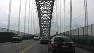 preview picture of video 'Driving The Bridge of Americas - Panama City, Panama'