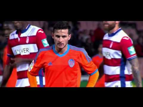 Granada 0 - 3 Valencia, Goles y Resumen, Copa del Rey 2016