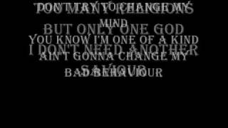 Ozzy Osbourne - I Don&#39;t Wanna Stop lyrics