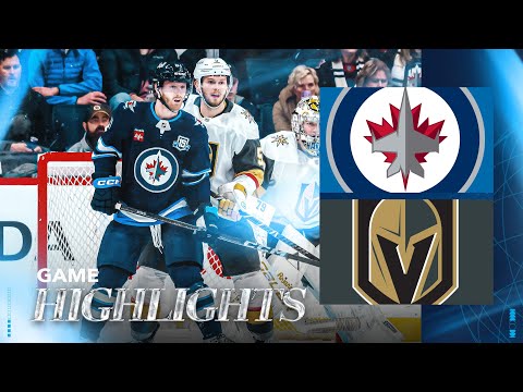 Winnipeg Jets vs. Vegas Golden Knights - Game Highlights
