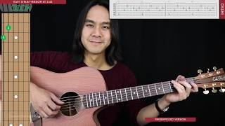 Maybe It's Time Guitar Cover Acoustic - Bradley Cooper  🎸 |Tabs + Chords|