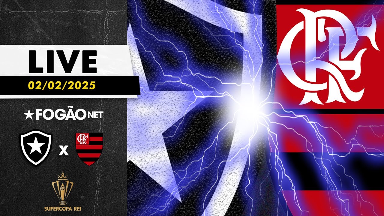 LIVE | Pré-jogo de Botafogo x Flamengo pela Supercopa do Brasil 2025