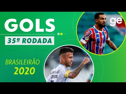OS GOLS DA 35ª RODADA DO BRASILEIRÃO - PARTE 1 | ge.globo | GOLS DA RODADA | ge.globo