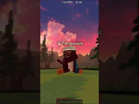 EPIC PvP Battle with Pengowick in Minecraft Bedwars!