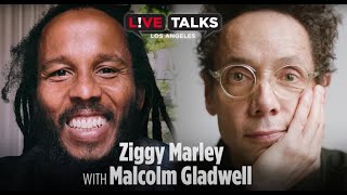 Ziggy Marley with Malcolm Gladwell at Live Talks Los Angeles