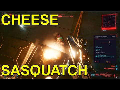 Cyberpunk 2077 - How to Cheese Sasquatch (Matilda K. Rose)