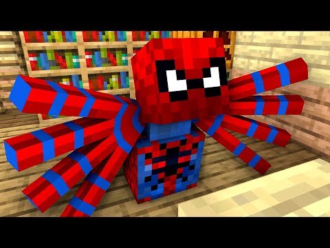 Monster School : BREWING SPIDERMAN - Minecraft Animation